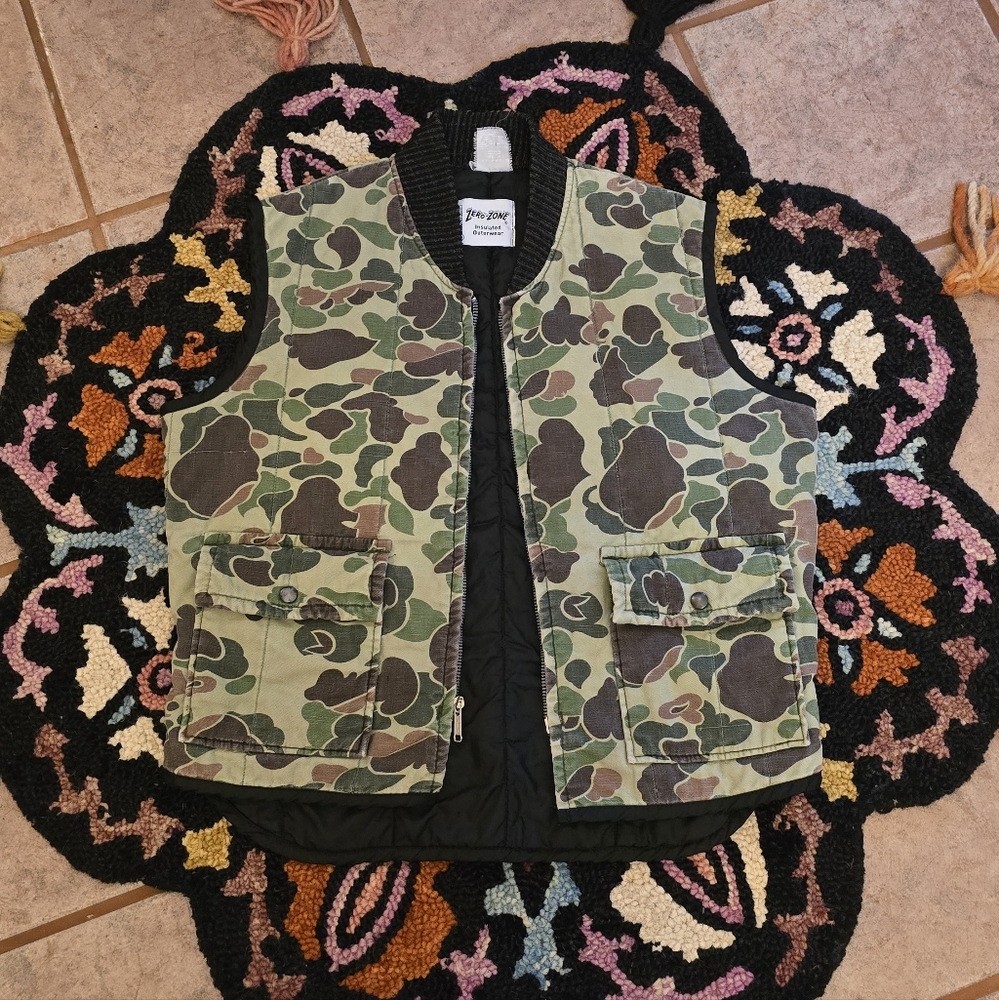 🔥🔥Vintage Camo Insulated Vest🔥🔥